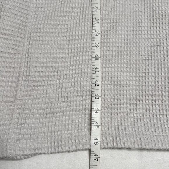 Quince Small Organic Turkish Waffle Robe Silver Gray Women’s S New In Package - Picture 5 of 7